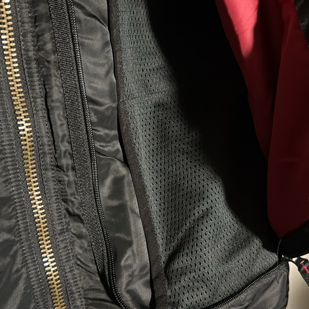 ALPHA INDUSTRIES Bomber B-15 Flight Jacket Fart-Pac Eagles Vintage Coat Medium - Picture 7 of 14
